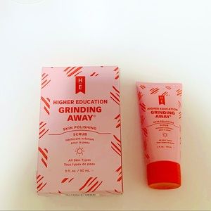 Brand new and still in its package, Higher Education Skin Polishing Scrub!